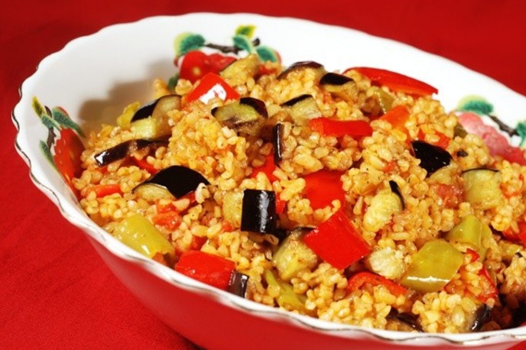 Kuru Sebzeli Bulgur Pilavı