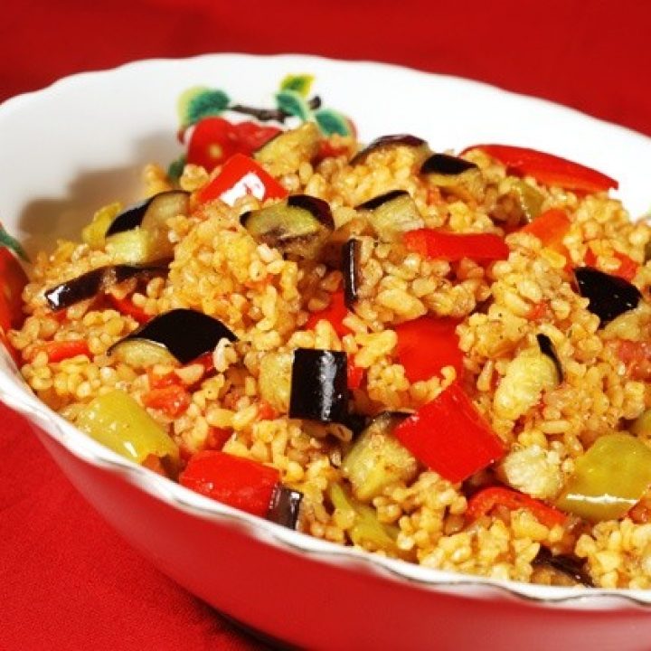 Kuru Sebzeli Bulgur Pilavı